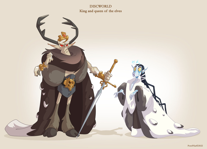 Король и королева эльфов. Персонажи цикла "Плоский мир" Терри Пратчетта