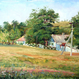 Деревенская улочка