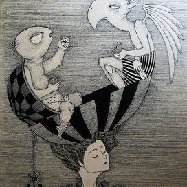 Серия картин "Сны Разума" (III_Кон)