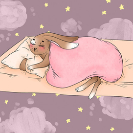 Спящий кролик