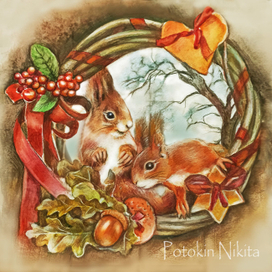 Беличий венок