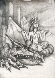 концепт-рисунок персонажа