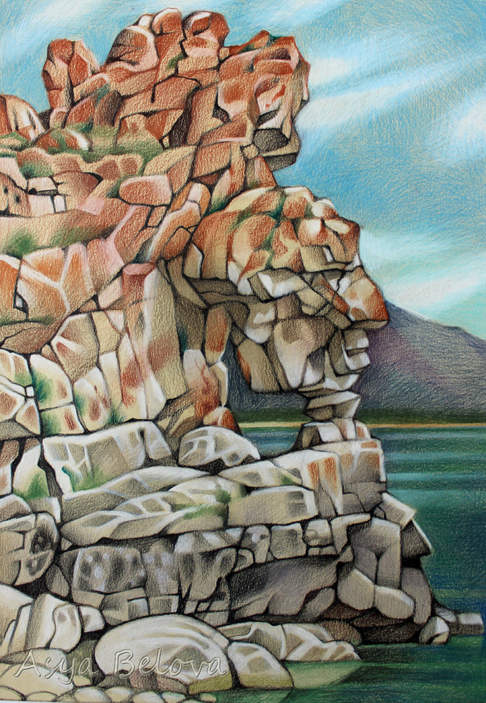 Байкал. Мыс Саган Хушун.