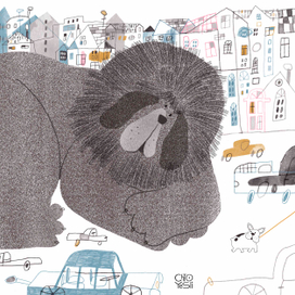 Иллюстрации из зина Милые собаки