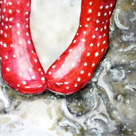 Шагай по лужам