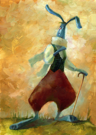 заяц в неком амплуа