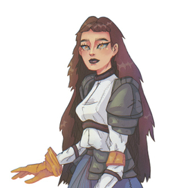 Девушка воин