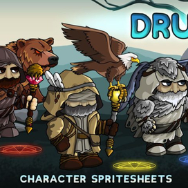 2D GAME CHARACTER SPRITESHEETS