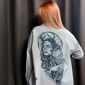 Ручная роспись рубашки