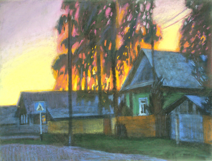 Дом соседа.