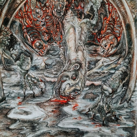 иллюстрация по мотивам Повесть о приключениях Артура Гордона Пима "