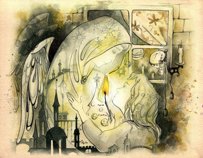 "Девочка со спичками"