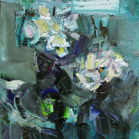 натюрморт у окна 