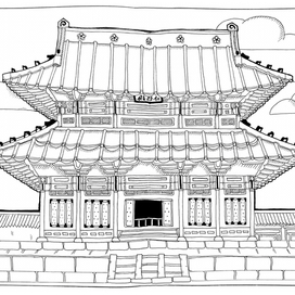 Раскраска-Антистресс «Чхандоккун»