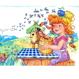 Иллюстрация к детским стихам