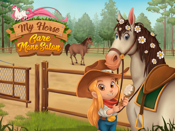 Главный экран для казуальной игры