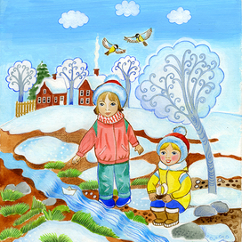 Иллюстрация к сборнику детских стихов(4)