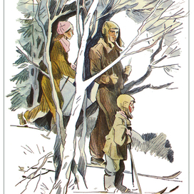 Полосник "Лётная семья"