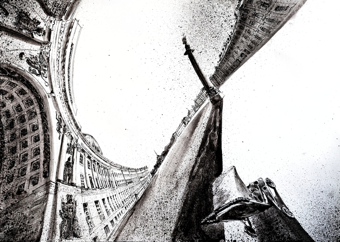 На пустынной площади 