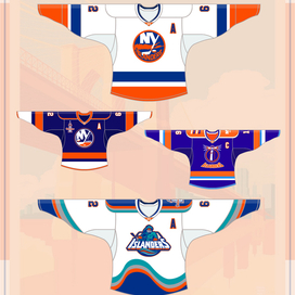 hockey jersey of NEW YORK ISLANDERS