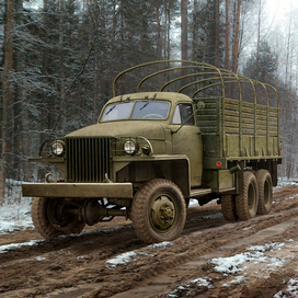 Studebaker US6 (box art for ICM)