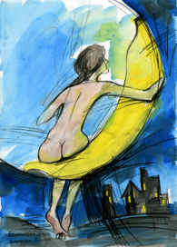 Банановая луна