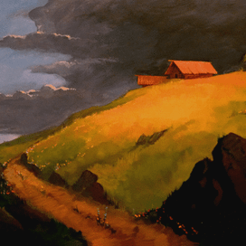 Заброшенный хутор.