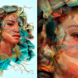 Портрет по фото в стиле Альберто Севесо