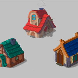 Isometric houses