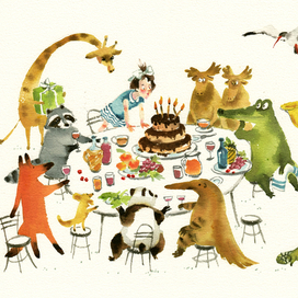 Таня, задувай свечи, загадывай желание!