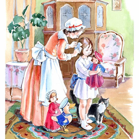 Жозефина собирается гулять