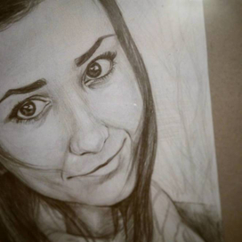 Милая Екатерина... Портрет на заказ в подарок