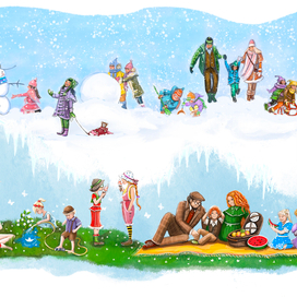 Мини Виммель "Времена года"