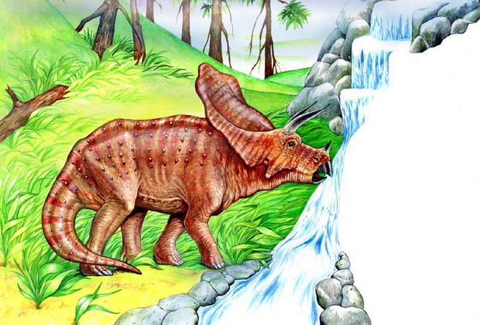 Торозавр-динозавр