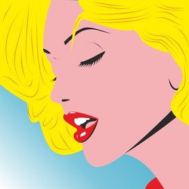 Pop Art girl Marilyn Monroe cosplay