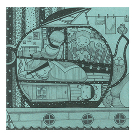 Эдвард Лир "История о четырёх человечках""