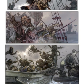 ст.5. Комикс "Предел" для игры Ash of Gods