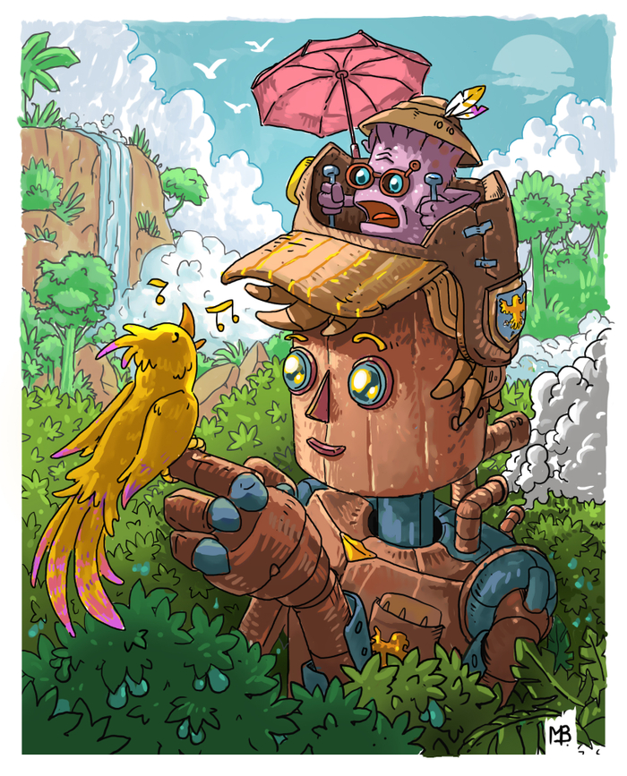 Исследователи-зоологи.