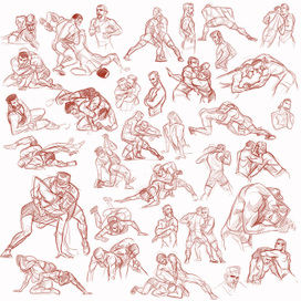 Wrestlers #02