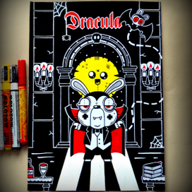 скетч "Dracula"