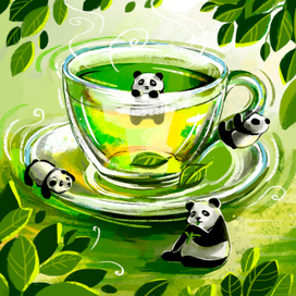 Чайные панды