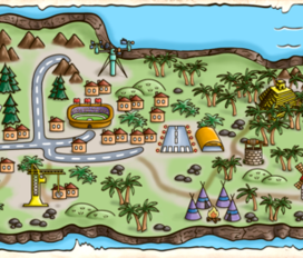 Карта острова