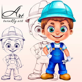 Бренд-персонаж для строительной компании