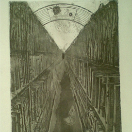 Офорт, найденный в поддиванной Сарагосе