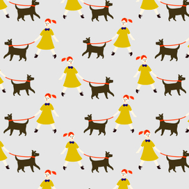 Девочка и ее собака