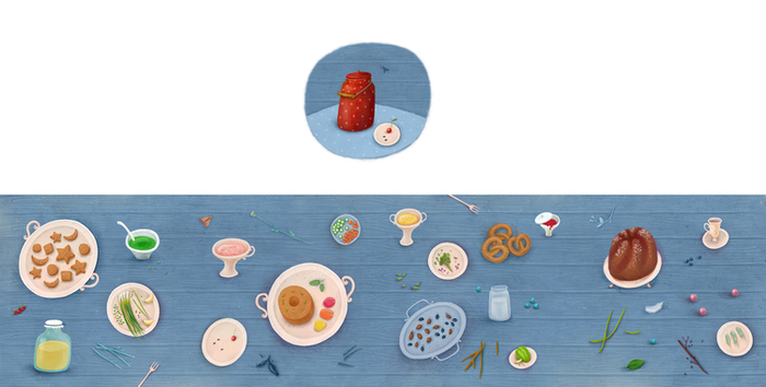 Книжка-гармошка "Бабушкины рецепты"