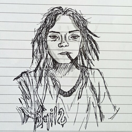 Портрет парня по фотографии