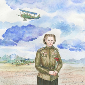 Иллюстрация к книге “Удивительные девочки России "