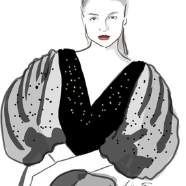 Фешен иллюстрация