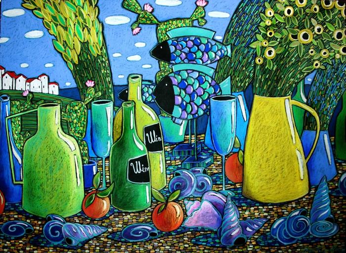 Натюр с ракушками ...